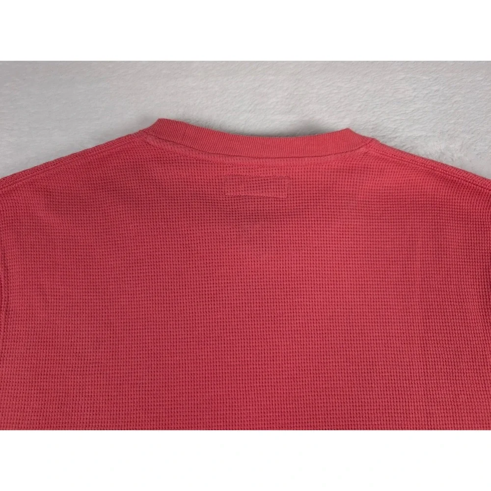 Polo Ralph Lauren Waffle Knit Thermal‎ Short Sleeve Shirt Mens Small Pink NWT